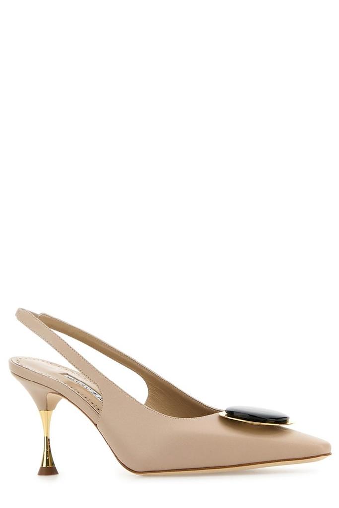 Manolo Blahnik Manolo Blahnik Pointed-Toe Slingback Pumps