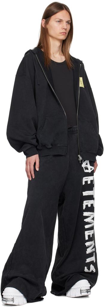 Shop Black Anarchy Sweatpants on Sale at BeyondStyle – Get