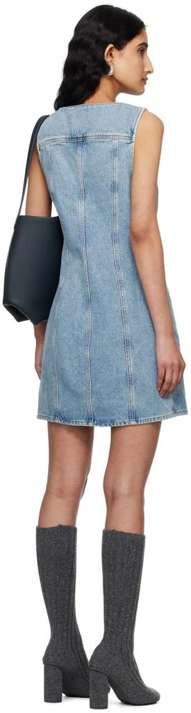 AGOLDE Blue Trina Denim Minidress 3