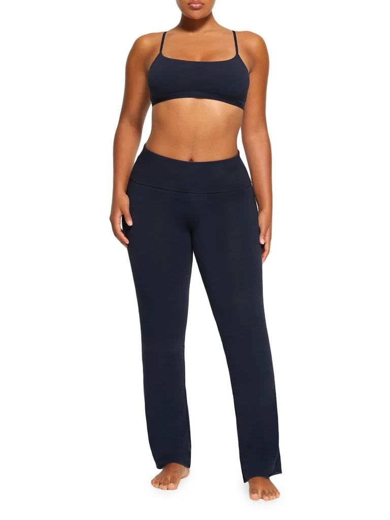 SKIMS Cotton Jersey Foldover Pants 2