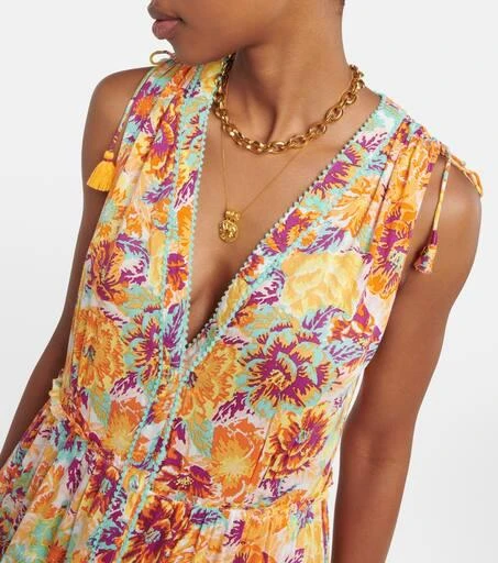 Poupette St Barth Ivy floral maxi dress 4