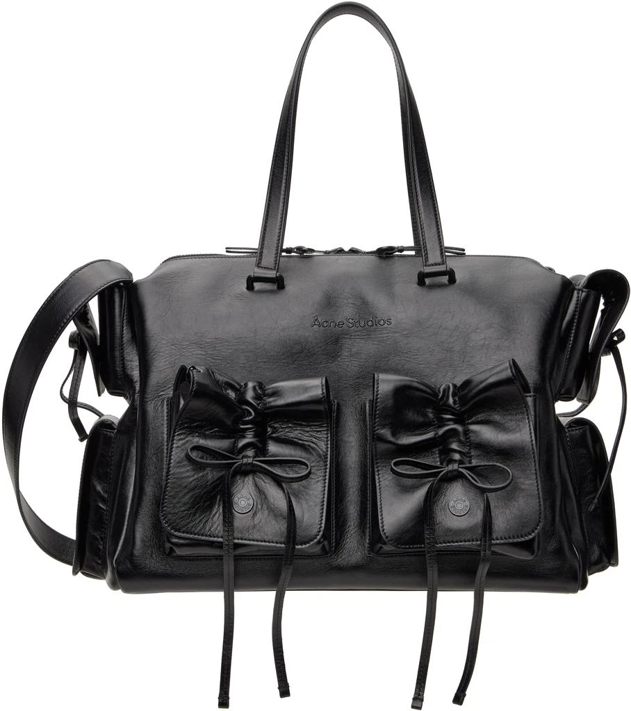 Acne Studios Black Multipocket Tote 1