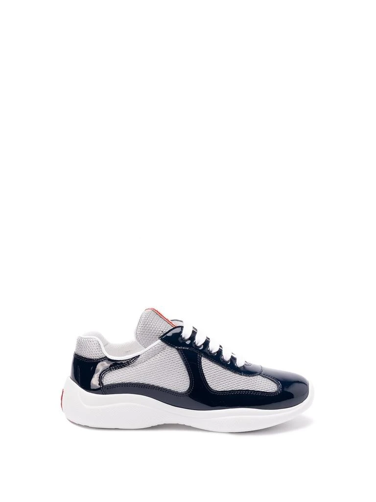 Prada Prada `Prada America`S Cup` Biker Fabric Sneakers 1