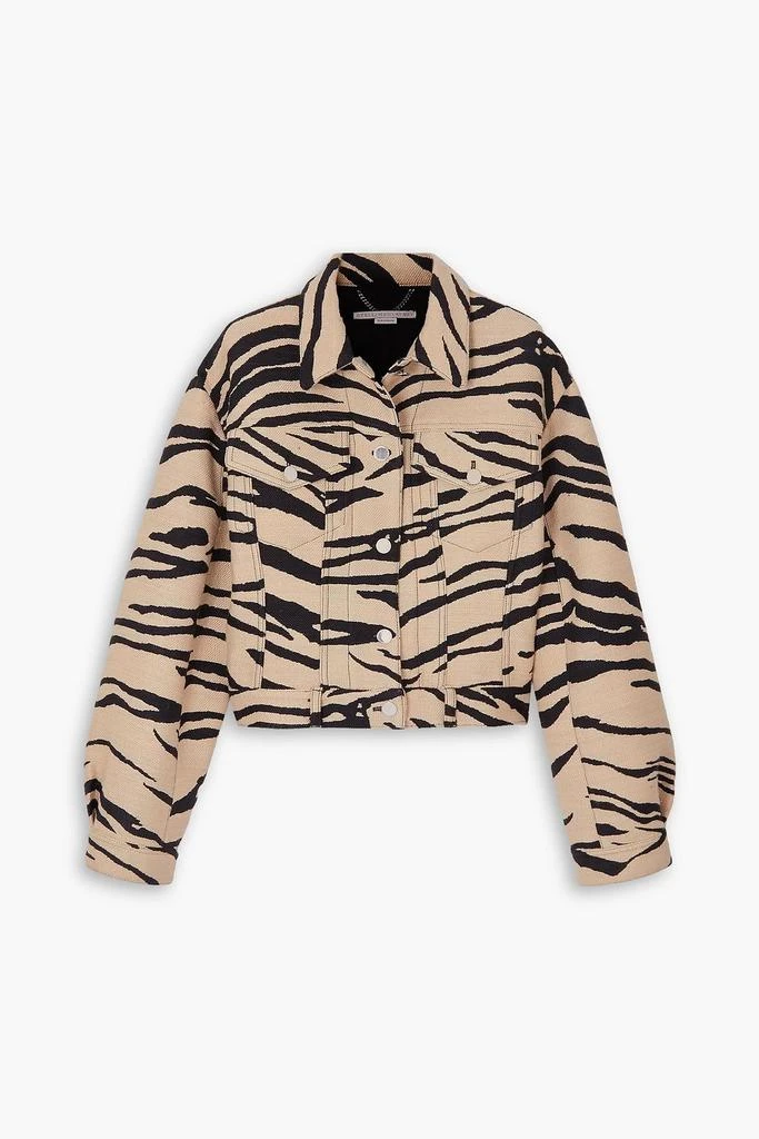 Stella McCartney Zebra-jacquard jacket 1
