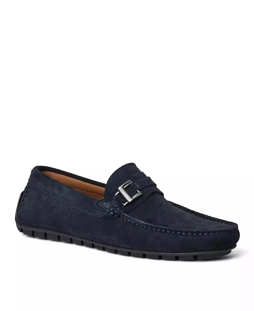 Bruno Magli Men's Xanto Leather and Suede Driving Loafers 6
