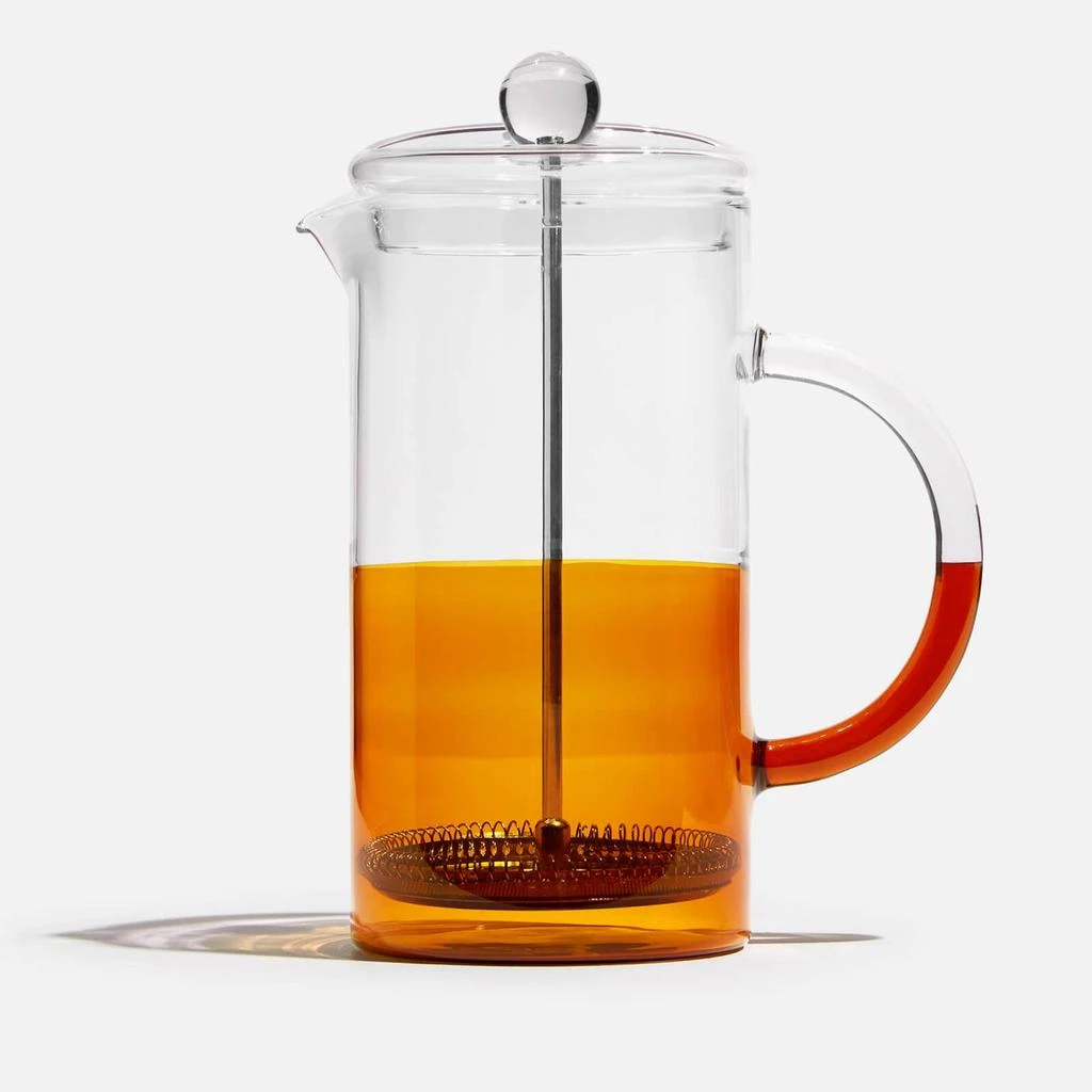 Fazeek Fazeek Two Tone Coffee Plunger Pink + Amber 1