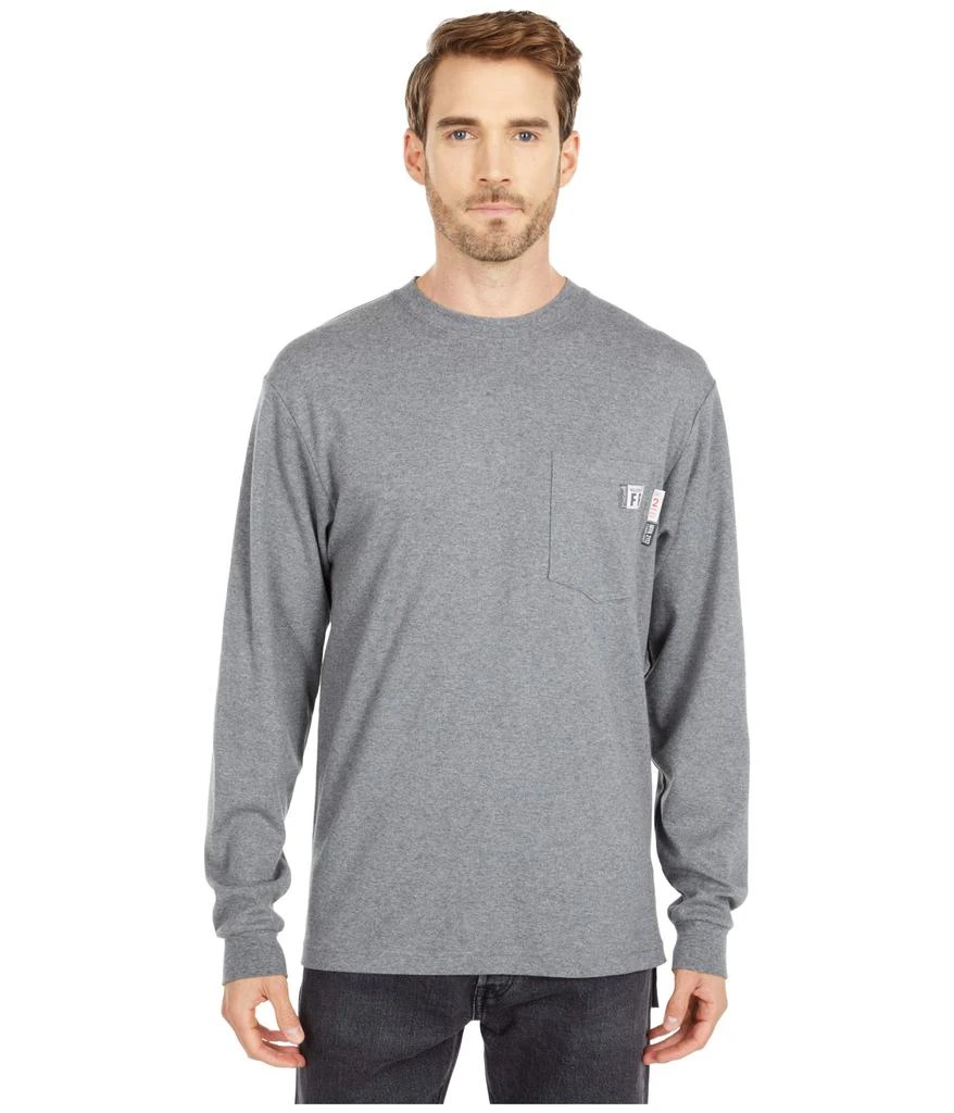 Wolverine FR (Flame Resistant) Long Sleeve Graphic Tee - Texas 3