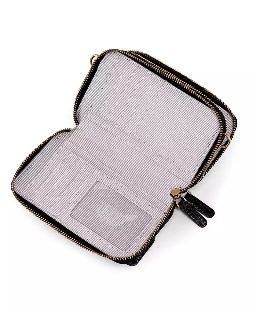 OLD TREND Women's Genuine Leather Northwood Crossbody Wallet 4