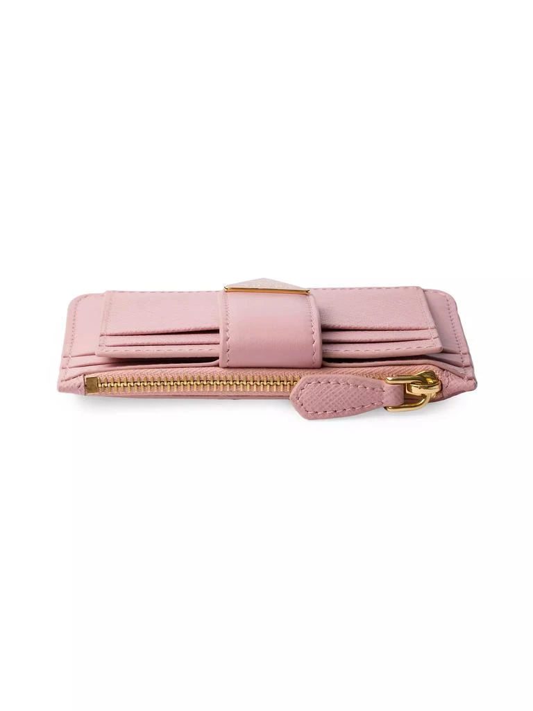 Prada Saffiano and Smooth Leather Card Holder 3