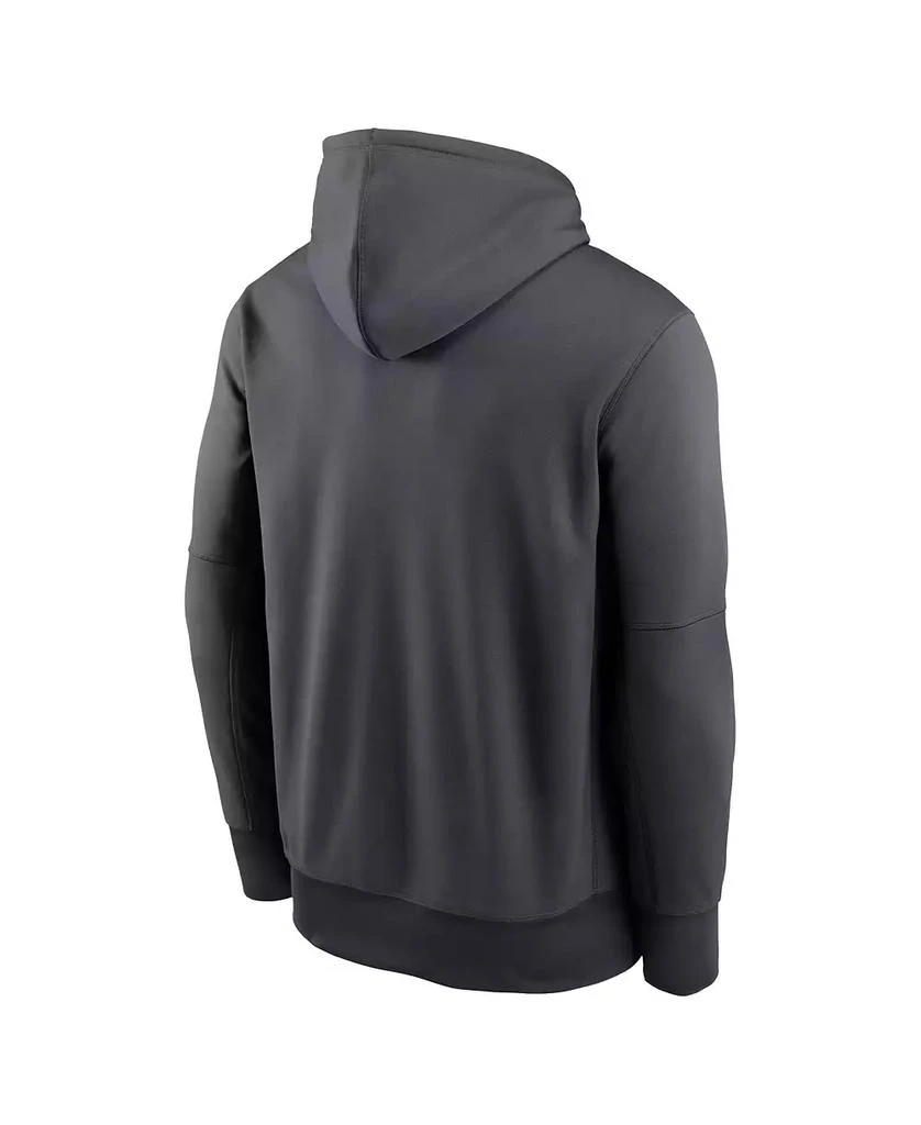 NIKE Men's Anthracite San Francisco 49ers 2023 NFC Champions Locker Room Trophy Collection Pullover Hoodie 2