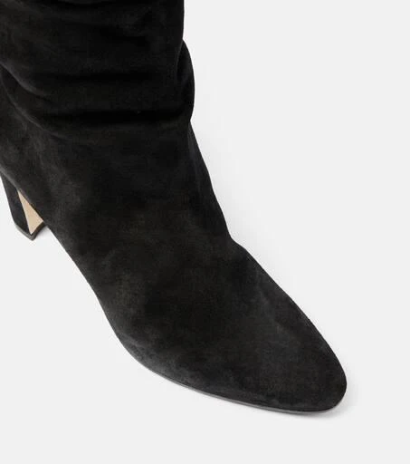 Manolo Blahnik Calassohi 90 suede mid-calf boots 6