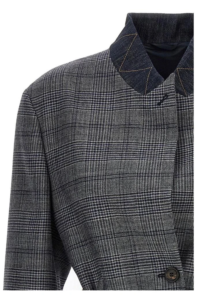 Brunello Cucinelli Brunello Cucinelli Single-Breasted Belted Blazer 3