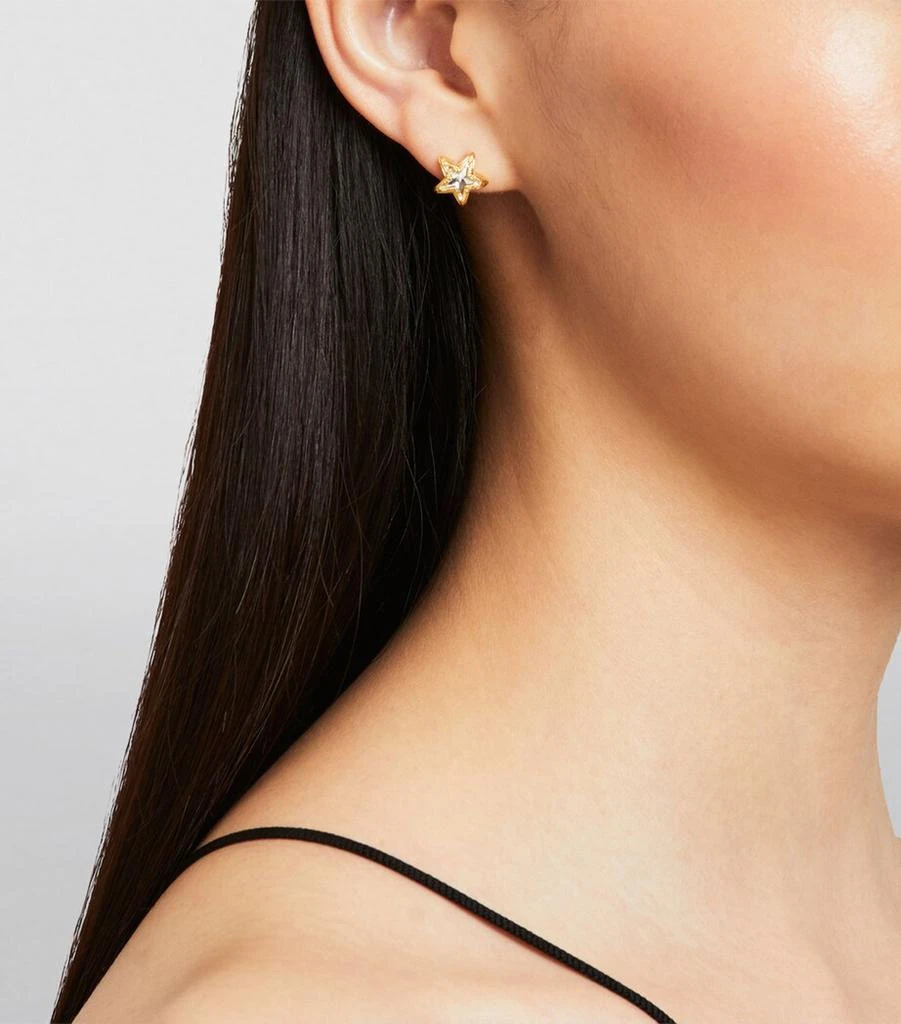 Jimmy Choo Crystal Star Stud Earrings 6