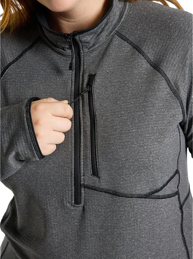 Burton Stockrun Grid Half-Zip Fleece Sweatshirt - Women
s 3
