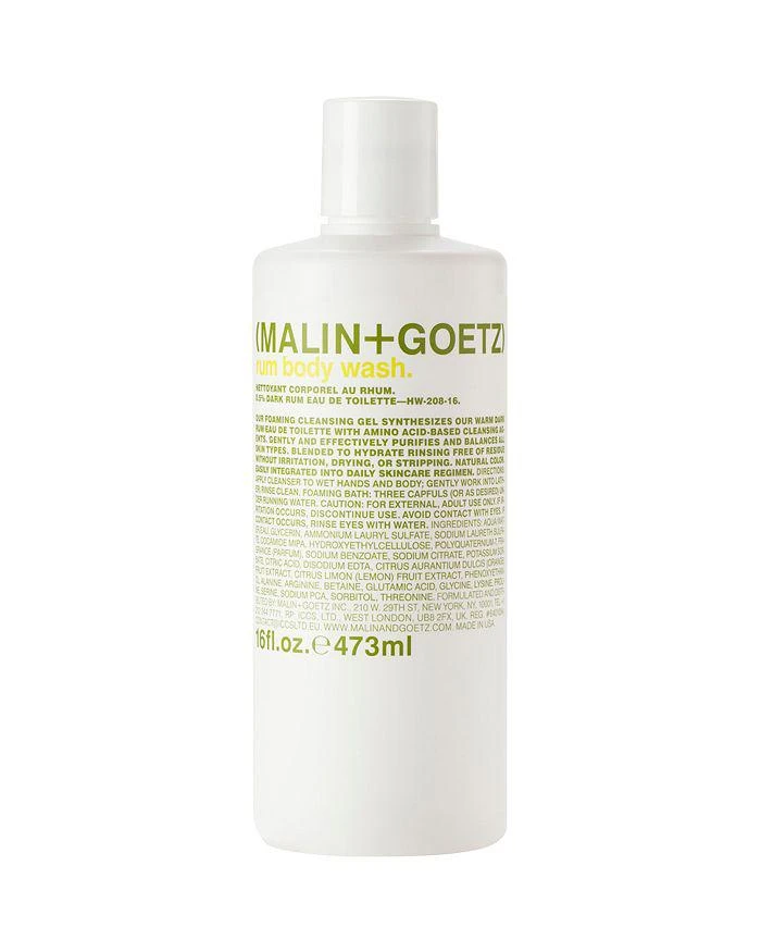 Malin + Goetz MALIN+GOETZ Rum Body Wash 1