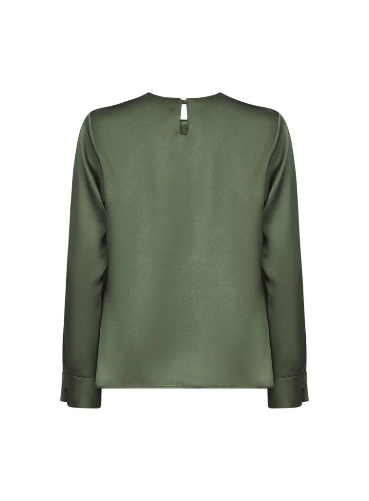 BLANCA VITA BLANCA VITA | Green satin Cesta blouse | Women | 40 2