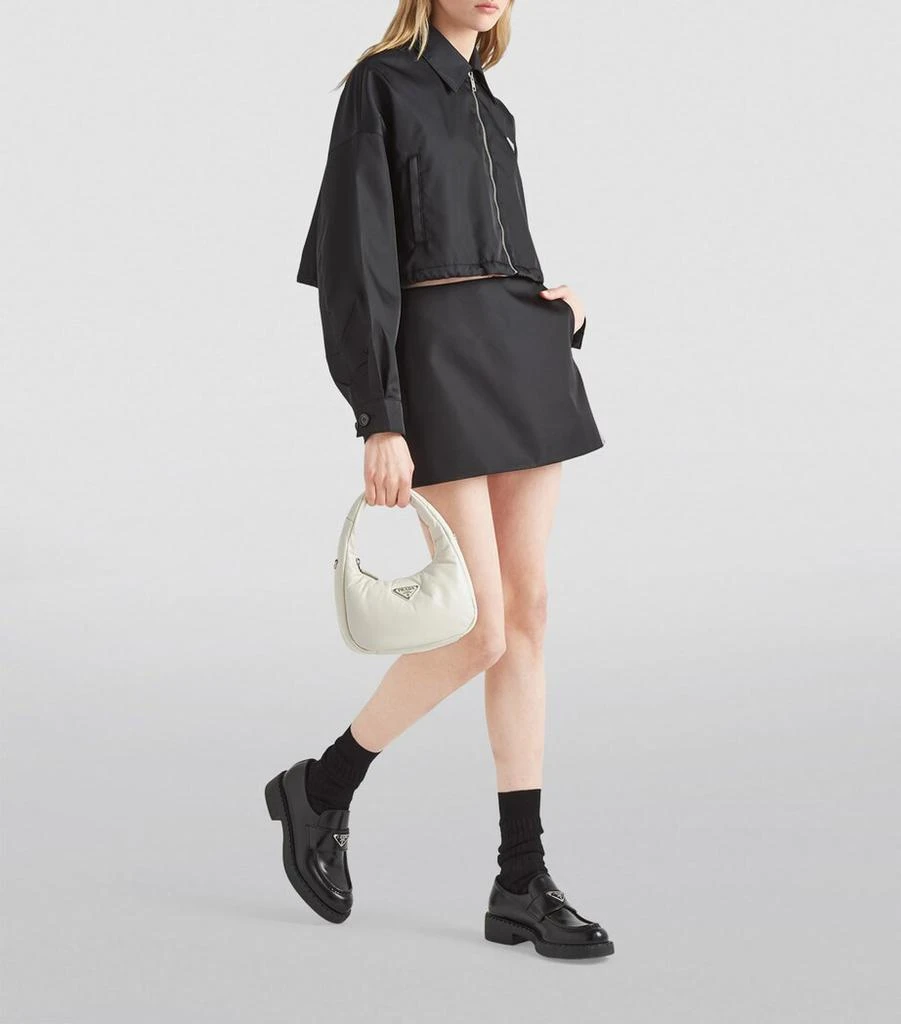 Prada Nappa Leather Padded Shoulder Bag 5