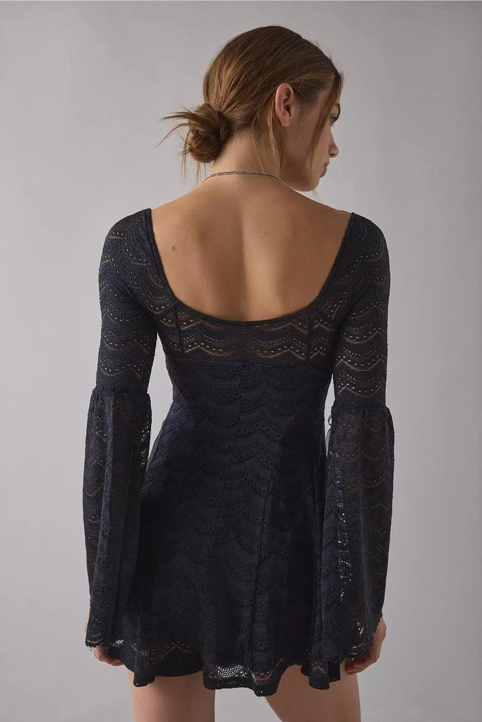 chinese dress ladies Kimchi Blue Lace Mini Dress – never ending boutique