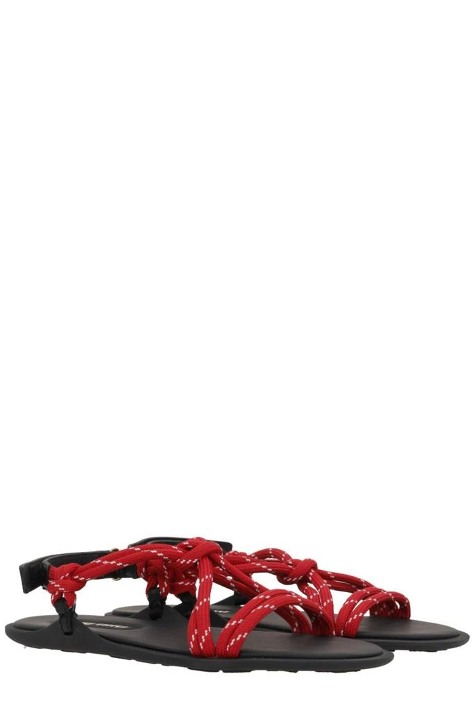 Miu Miu Miu Miu Logo-Embossed Flat Sandals 2