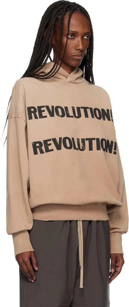 Fear of god Beige Heavyweight Long Sleeve 
Revolution
 Hoodie 2