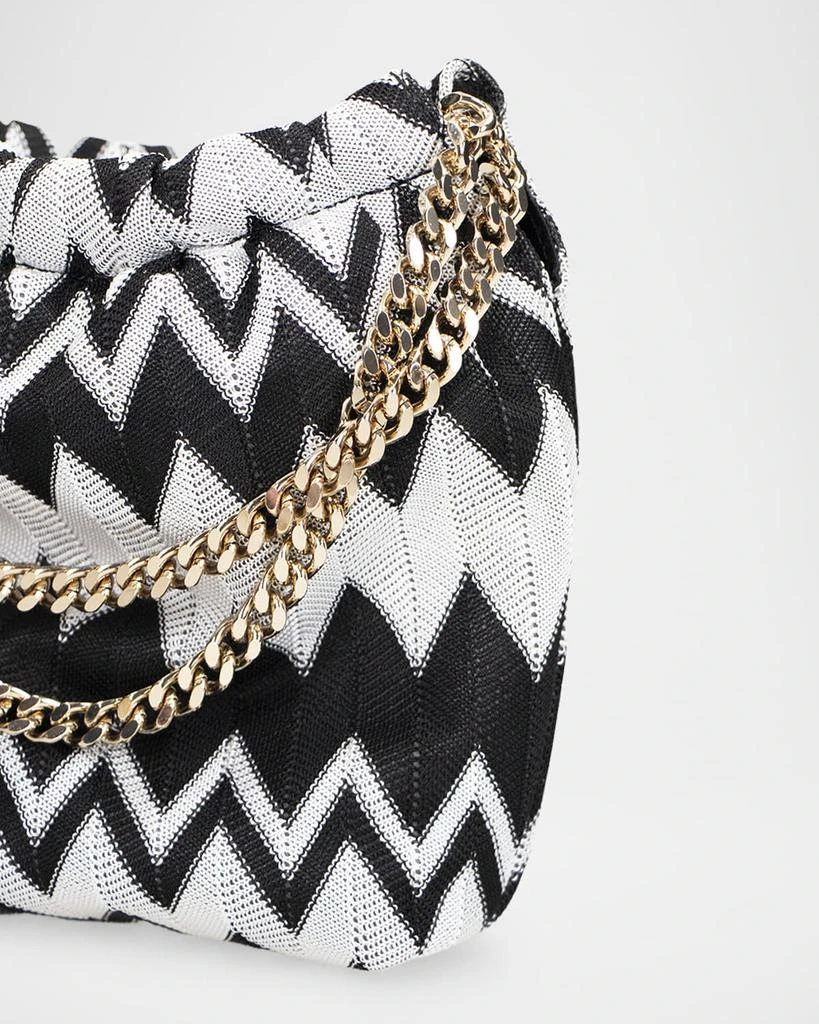 Missoni Chevron Drawstring Chain Shoulder Bag 2