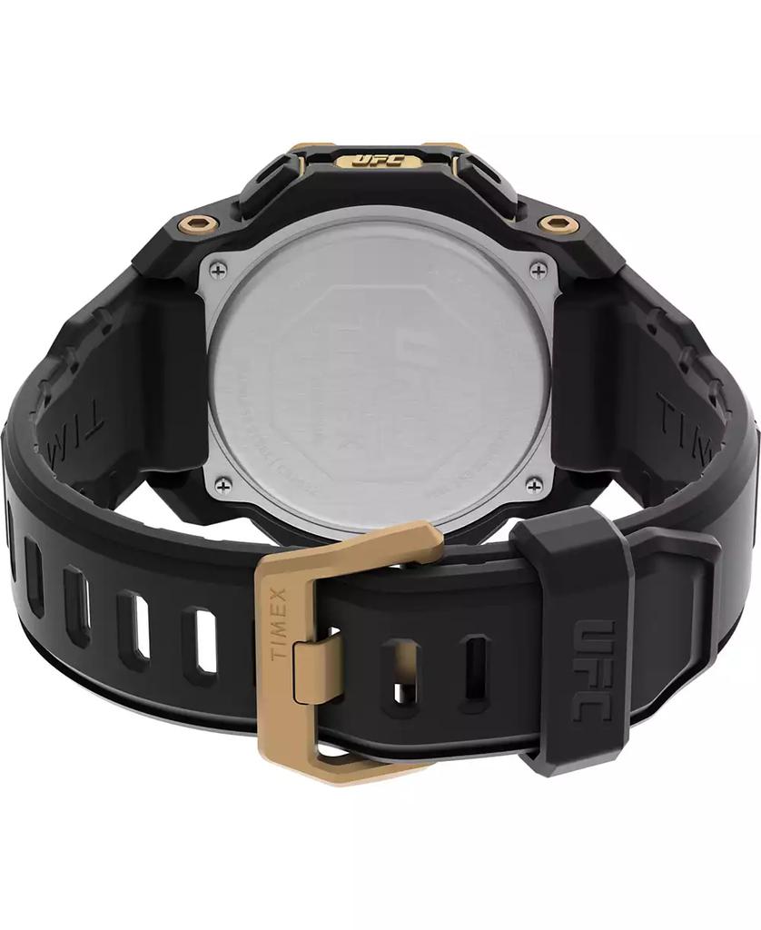 Timex UFC Men's Knockout Digital Black Polyurethane Watch, 48mm