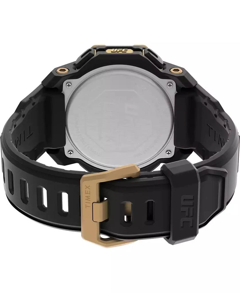Timex UFC Men's Knockout Digital Black Polyurethane Watch, 48mm 2