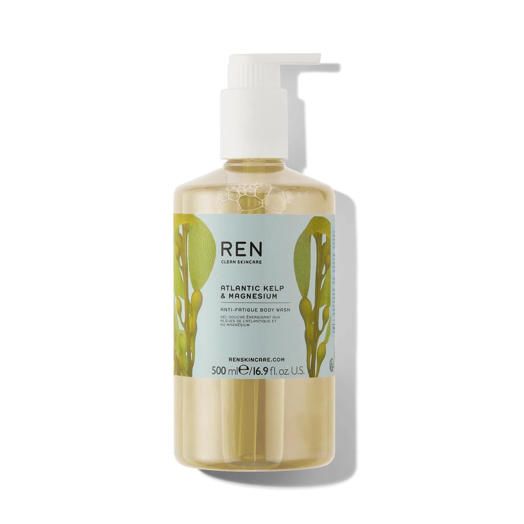 REN Clean Skincare Atlantic Kelp & Magnesium Ocean Plastic Body Wash 5