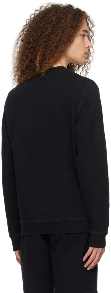Sunspel Black Crewneck Sweatshirt 3