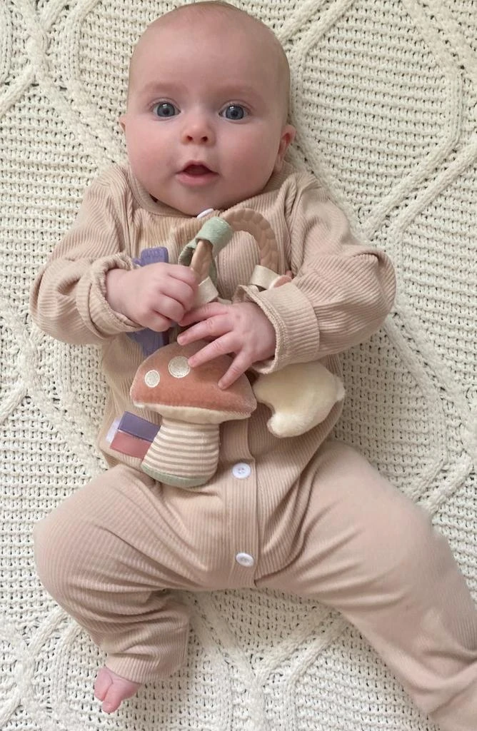 Itzy Ritzy Kids
 Pastel Teether Busy Ring 6