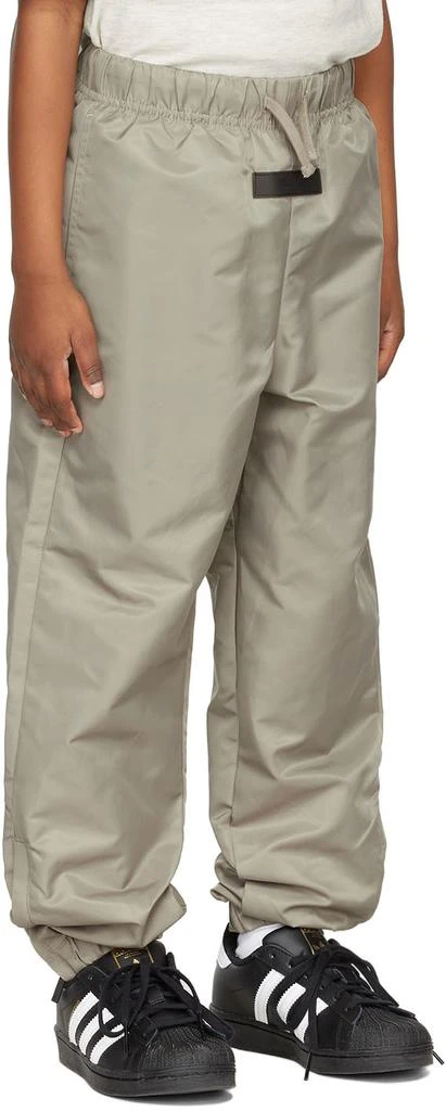Essentials Kids Taupe Track Pants 3