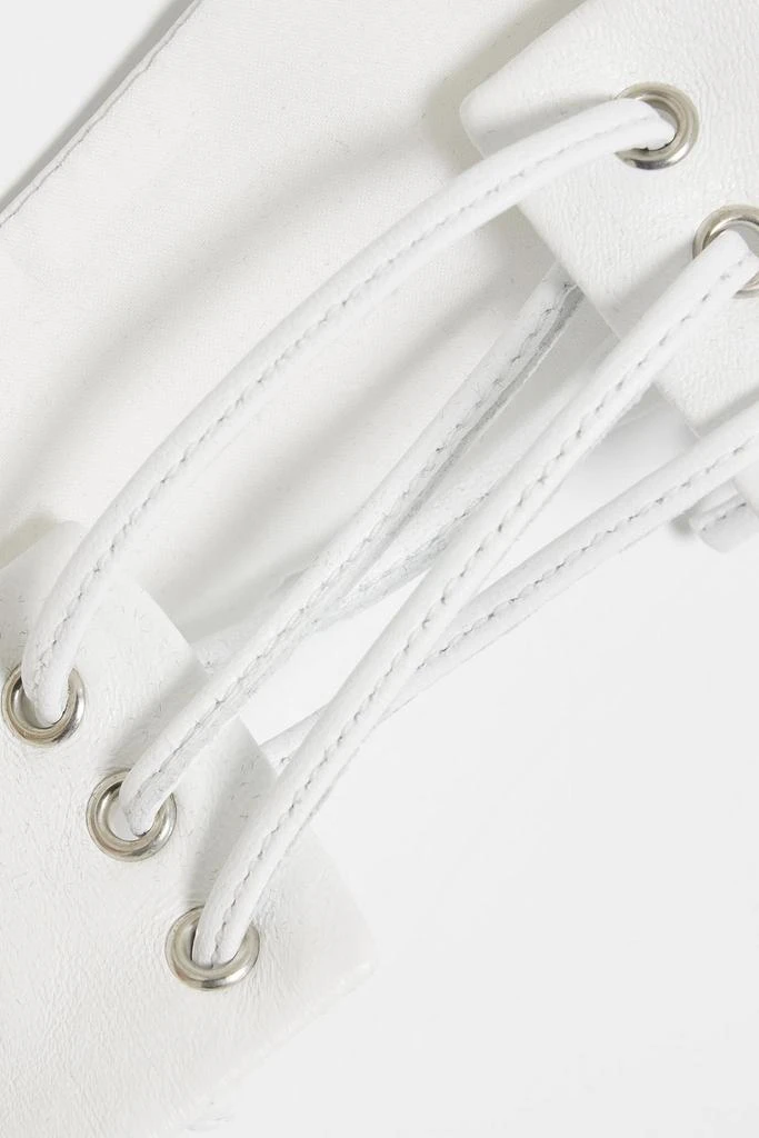 MÔNOT Strapless leather bra top 4