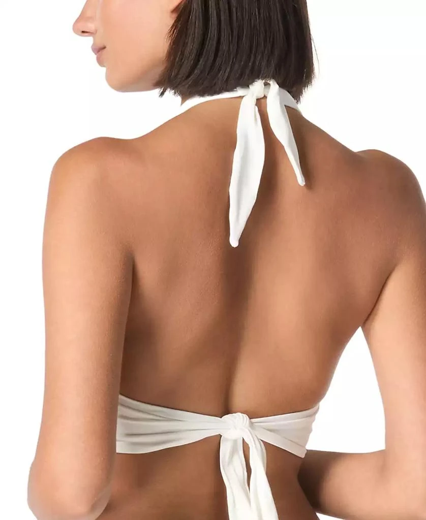 Carmen Marc Valvo Women's Halter Embellished Bikini Top 2