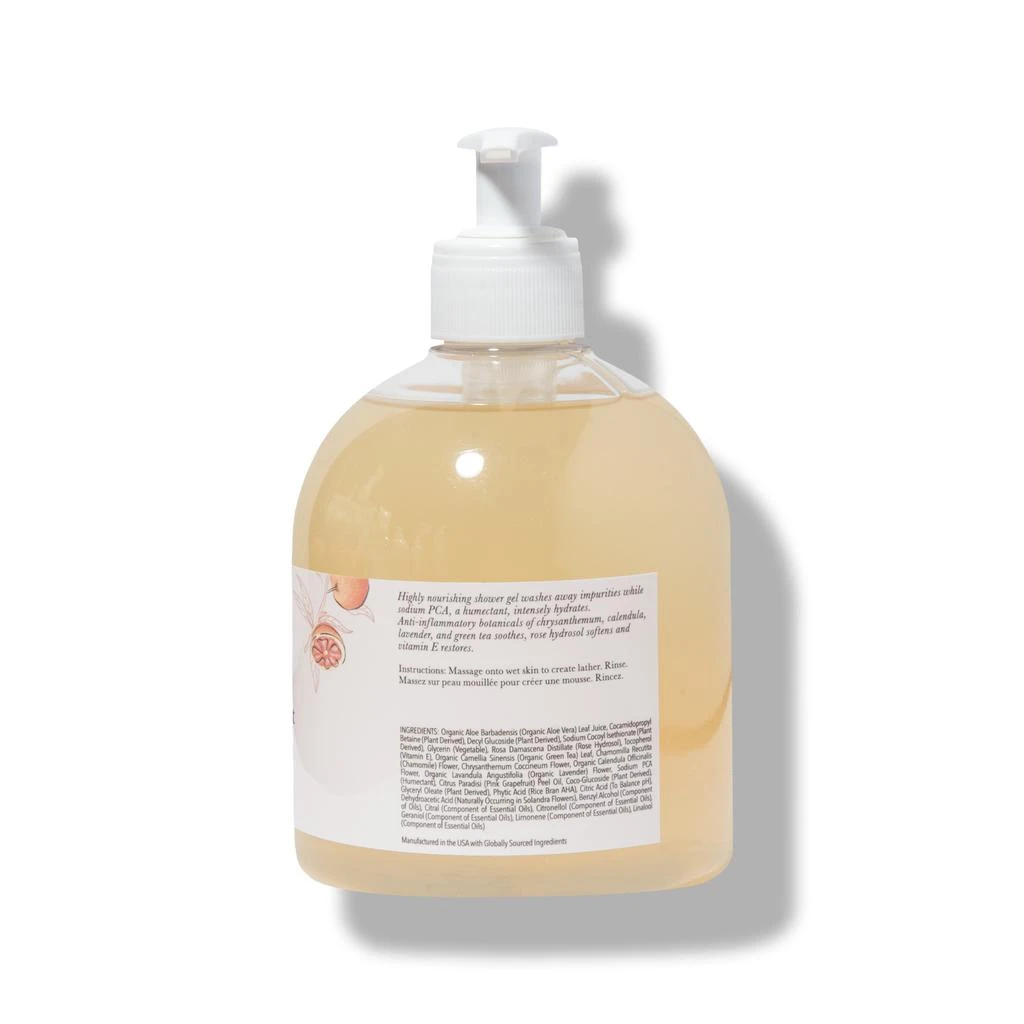 100% Pure Pink Grapefruit Shower Gel 16oz 2