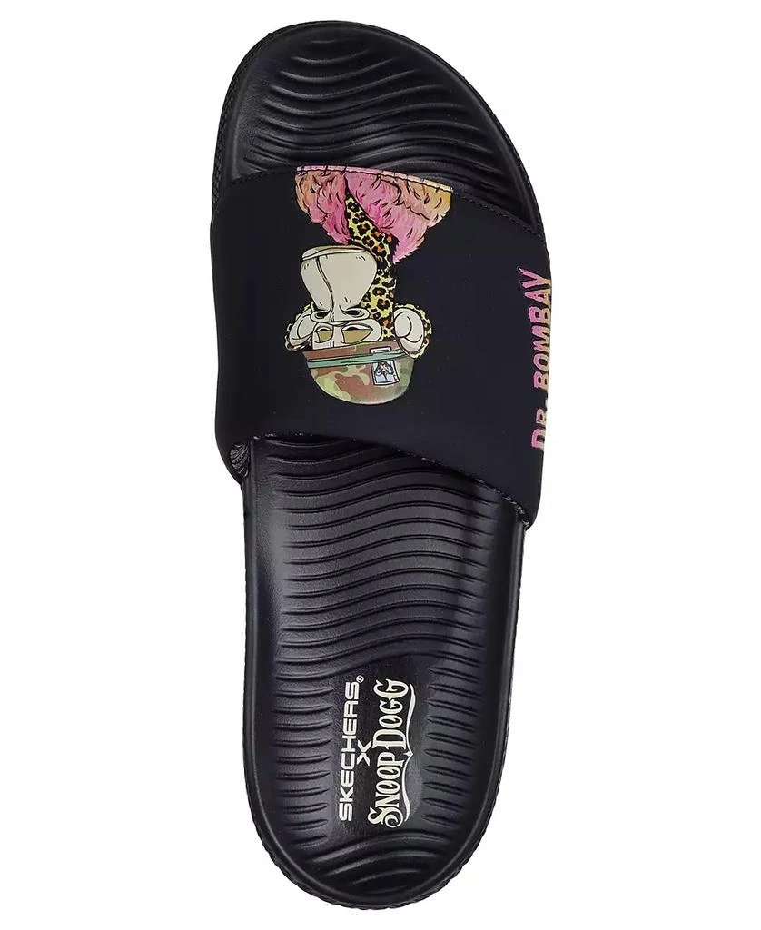 SKECHERS Men's Snoop Dogg: Low Slider - Bombay Slide Sandals from Finish Line 5