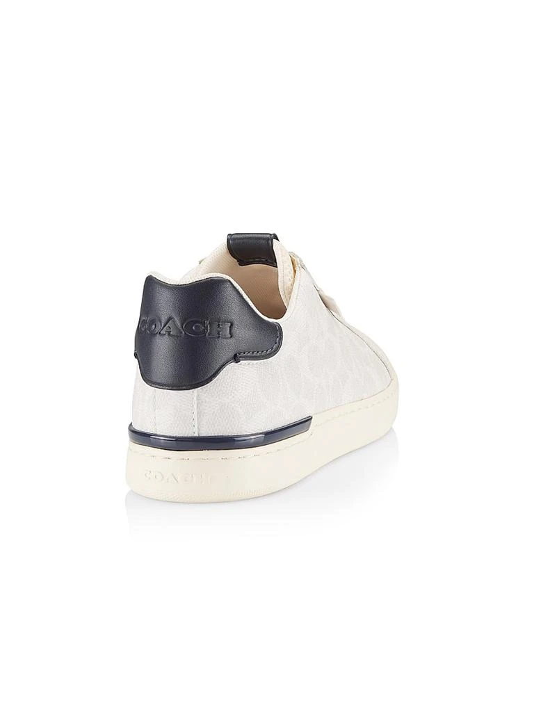 Coach Low-Top Monogram Logo Sneakers 3