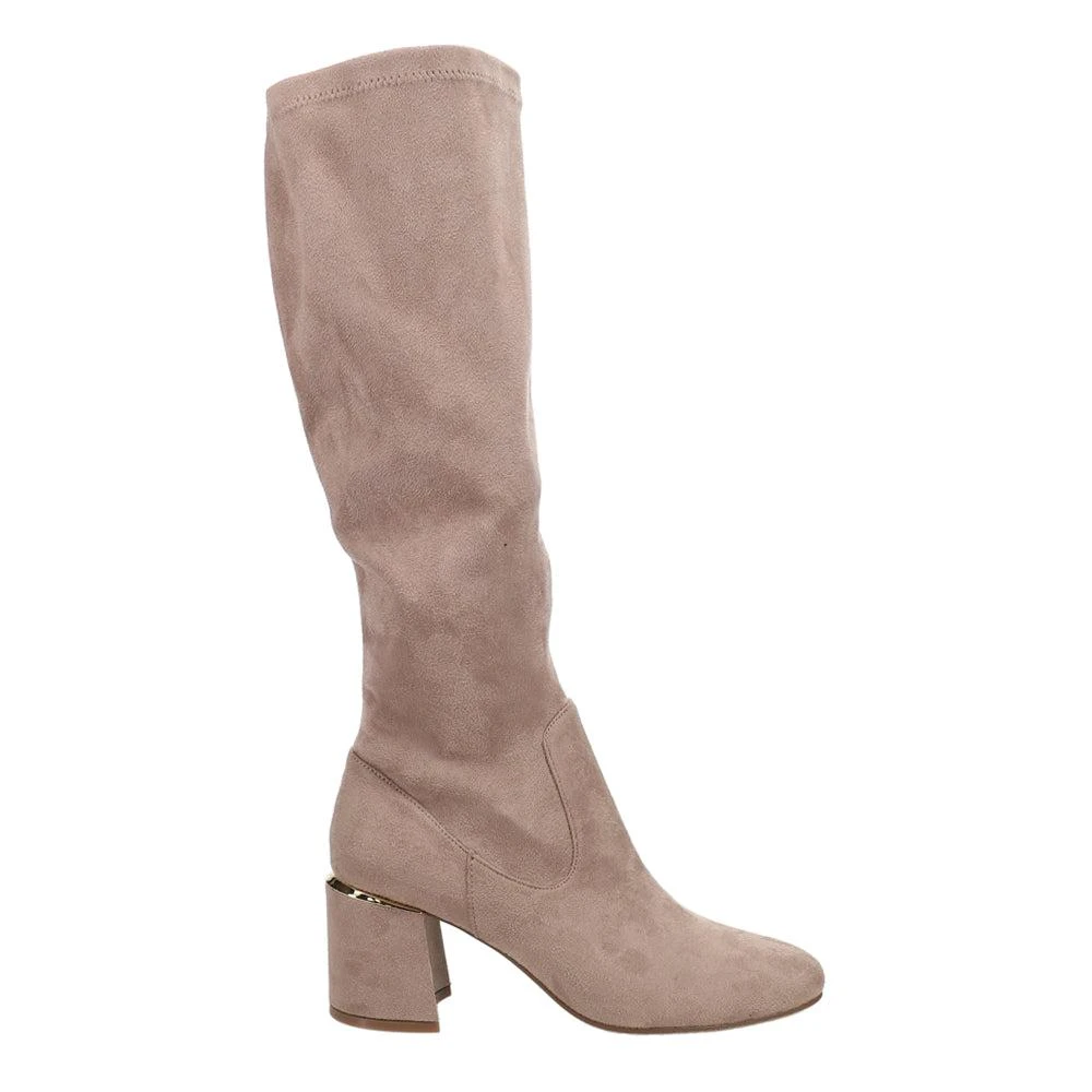 Vaneli Ilona Tall Stretch Suede Square Toe Boots 1