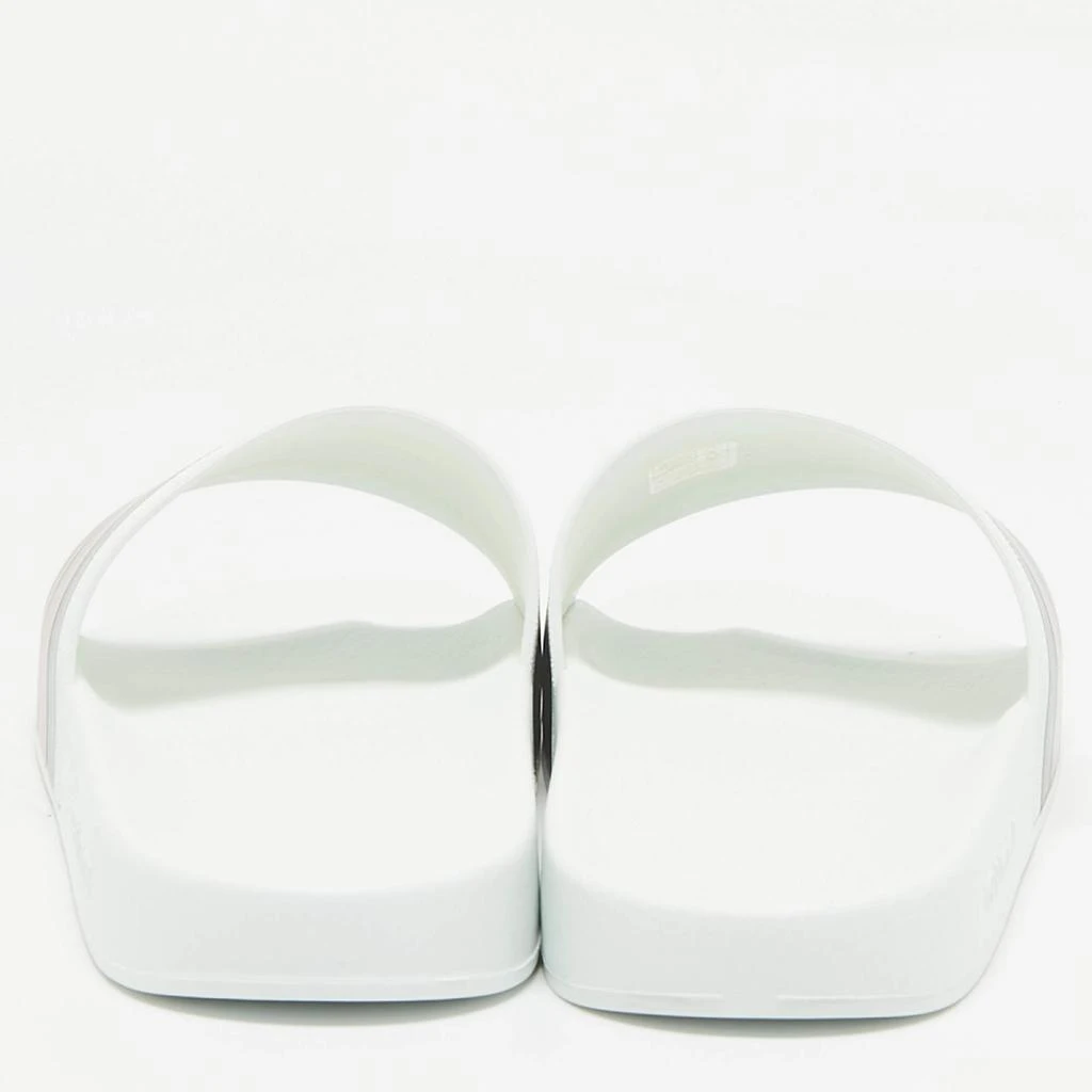 Gucci Gucci White Rubber Pursuit 72 Pool Slides Size 44 5