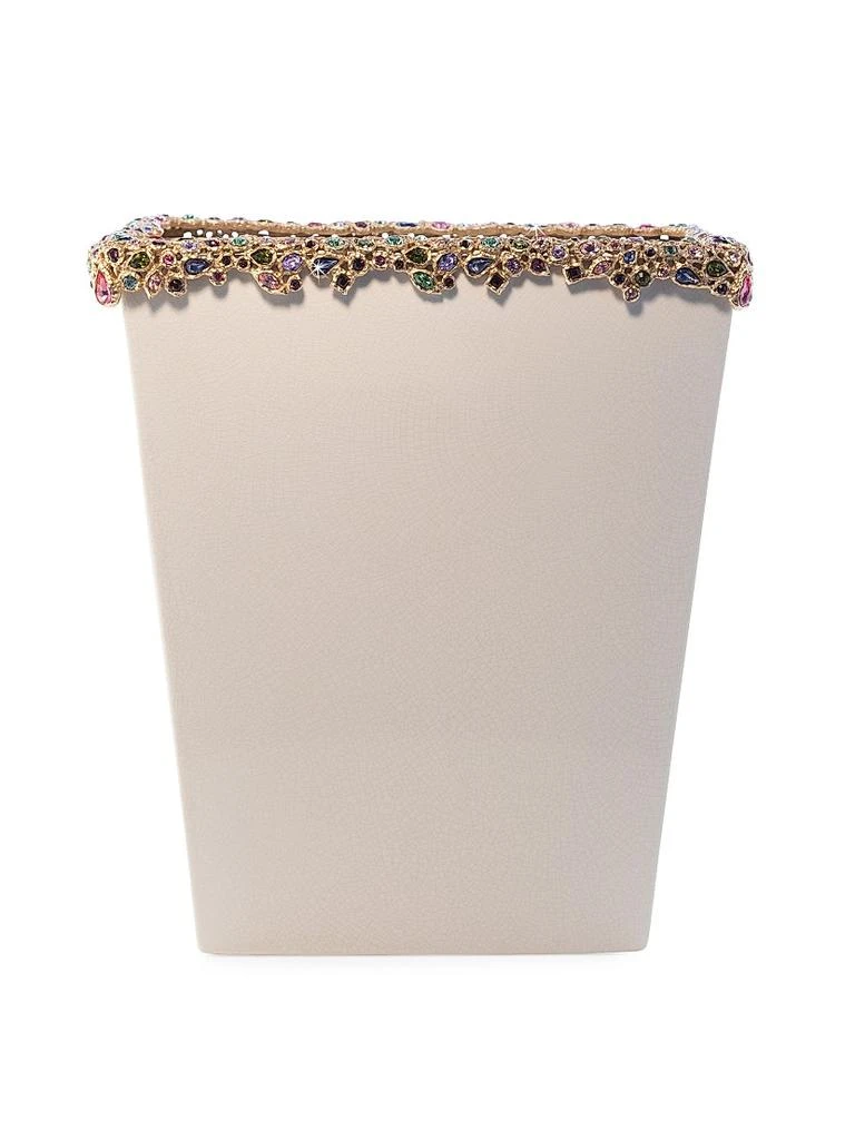 Jay Strongwater Bejeweled Trash Bin 2