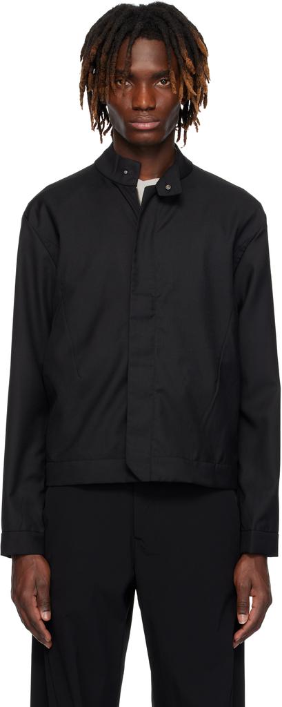 Black Concordance Puffed Shirt Jacket – On Sale Now with Up to 43