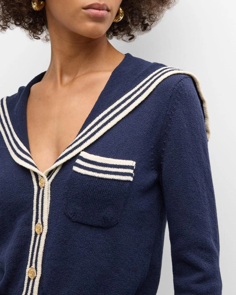 FRAME Knit Sailor Cardigan 5