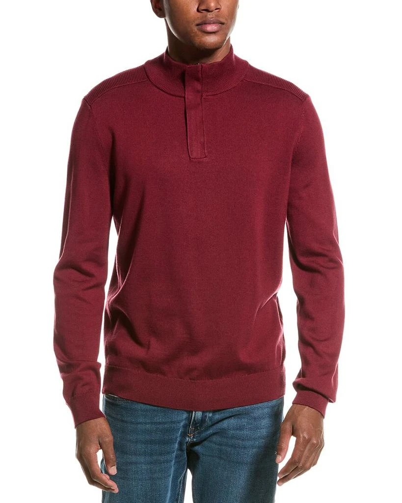 Hugo Boss Maretto Wool-Blend Mock Neck Sweater 1