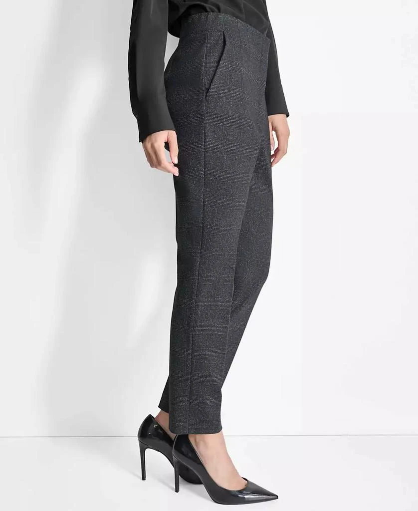 DKNY Women's High-Rise Slim-Leg Ankle Trousers 3