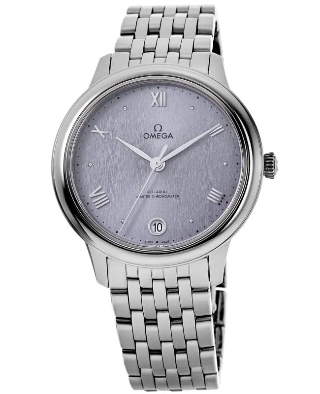 Omega Omega De Ville Prestige Co-Axial Master Chronometer 34mm Automatic Blue Dial Steel Women's Watch 434.10.34.20.03.001