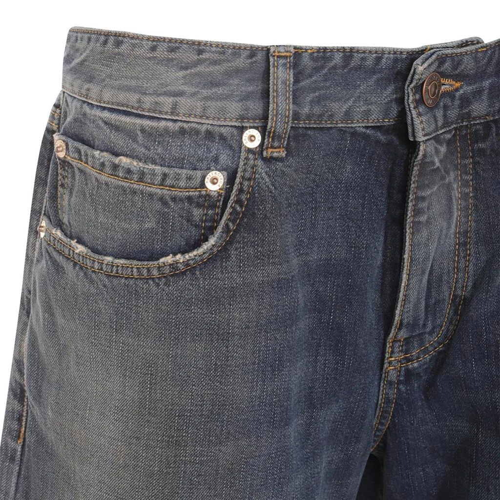 Balenciaga Balenciaga Destroyed Wide-Leg Baggy Jeans 3