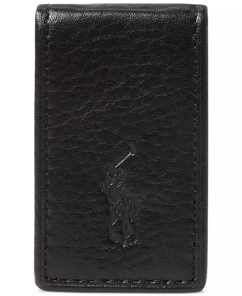 Polo Ralph Lauren Men's Pebbled Leather Money Clip 1