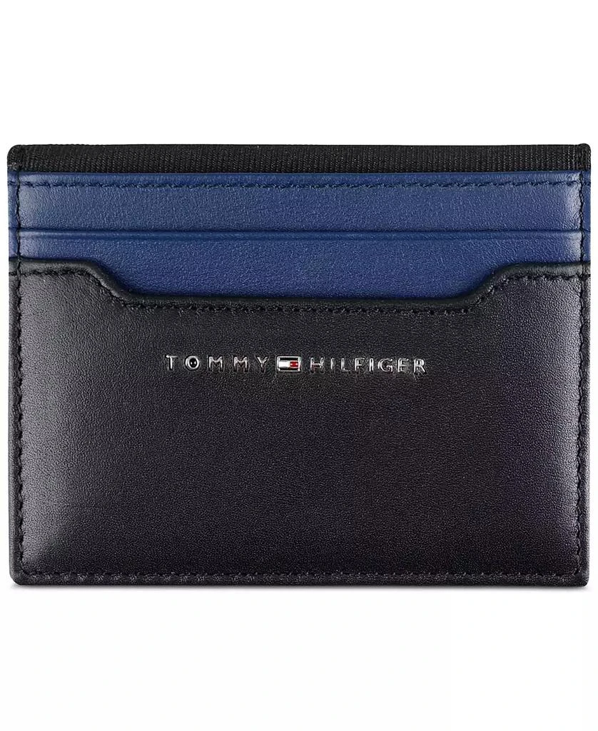 Tommy Hilfiger Men's RFID Magnetic Reversible Card Case Wallet 1