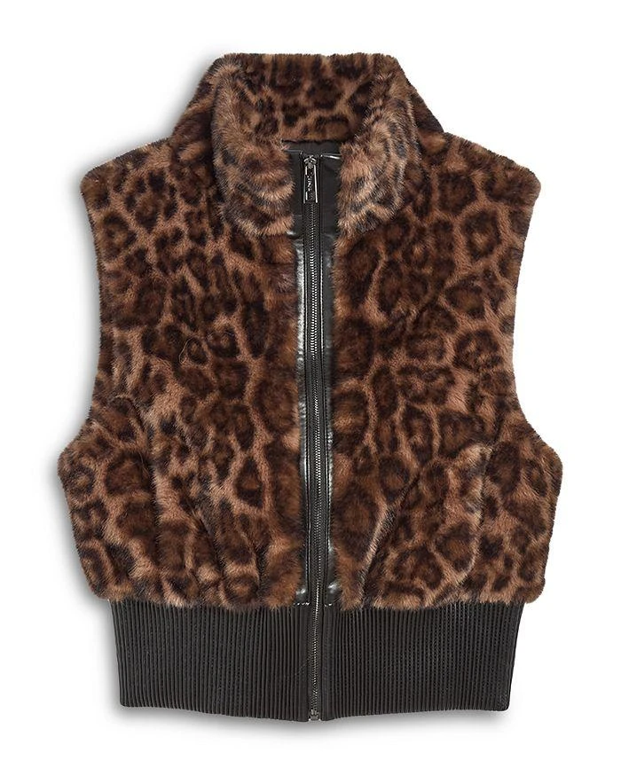 Jocelyn Faux Fur Bomber Vest