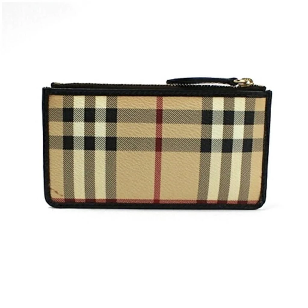 Burberry Leather Pvc Coin Purse/Coin Case (Pre-Owned) 2