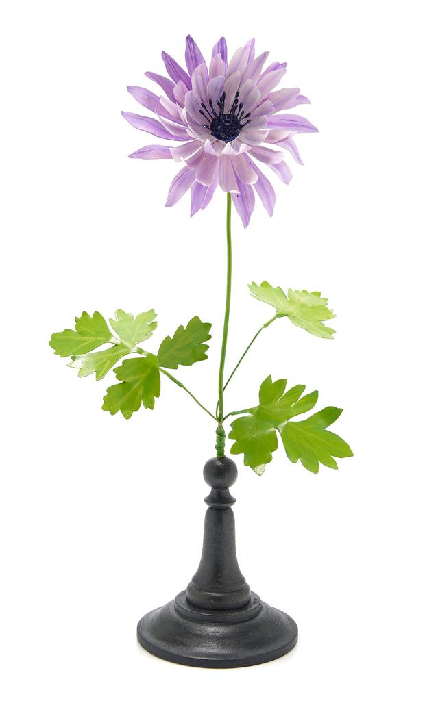 Erbavoglio Milano Erbavoglio Milano - Handcrafted Metal Anemone Sculpture - Purple - Moda Operandi